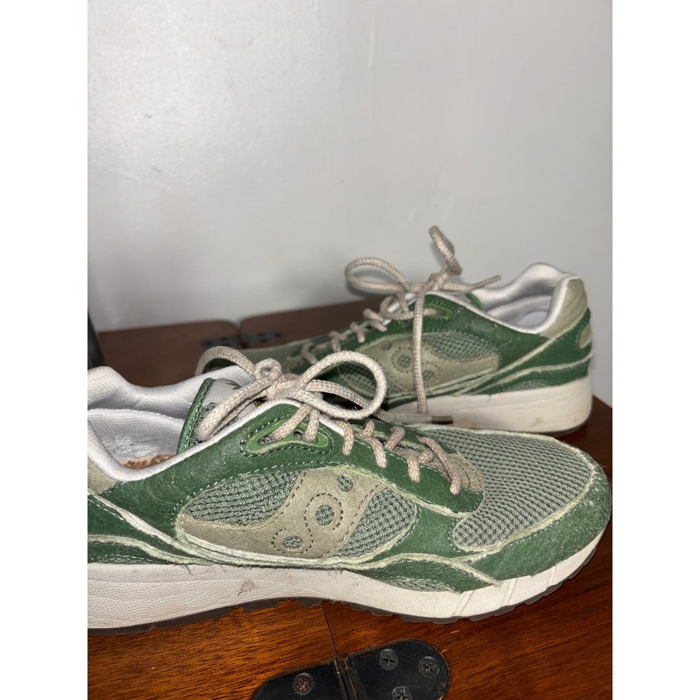 Saucony Shadow 6000 RFG Earth Pack Artichoke Green Vegan Shoes Sz 7.5 S70639-1 - Picture 9 of 9